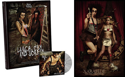 Xarah in the photobook Laugh, Cry and Scream by Heilemanie