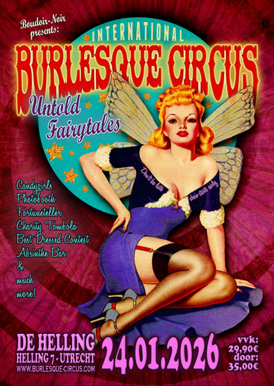 the Untold Fairytales edition of the International Burlesque Circus in Utrecht